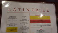 Latin Grill Dinner 12-10-13