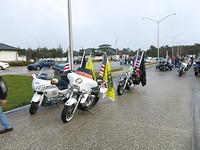 Vietnam Veteran Wall Memorial Escort 1-13-15 (26)