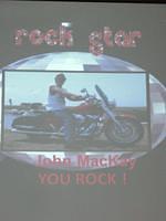 July 2008 Rock Star
John MacKay