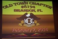 February 7, 2014 Chapter Meeting