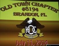 July 11, 2014 Chapter Meeting