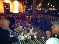 Dinner Ride to Cheddars; Tuesday, March 15, 2011