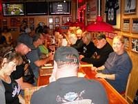 Dinner ride to Winghouse, Tuesday, Dec 18 2012