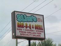 Slims Bar-B-Q & Grill, Arcadia; Sunday, June 26, 2011